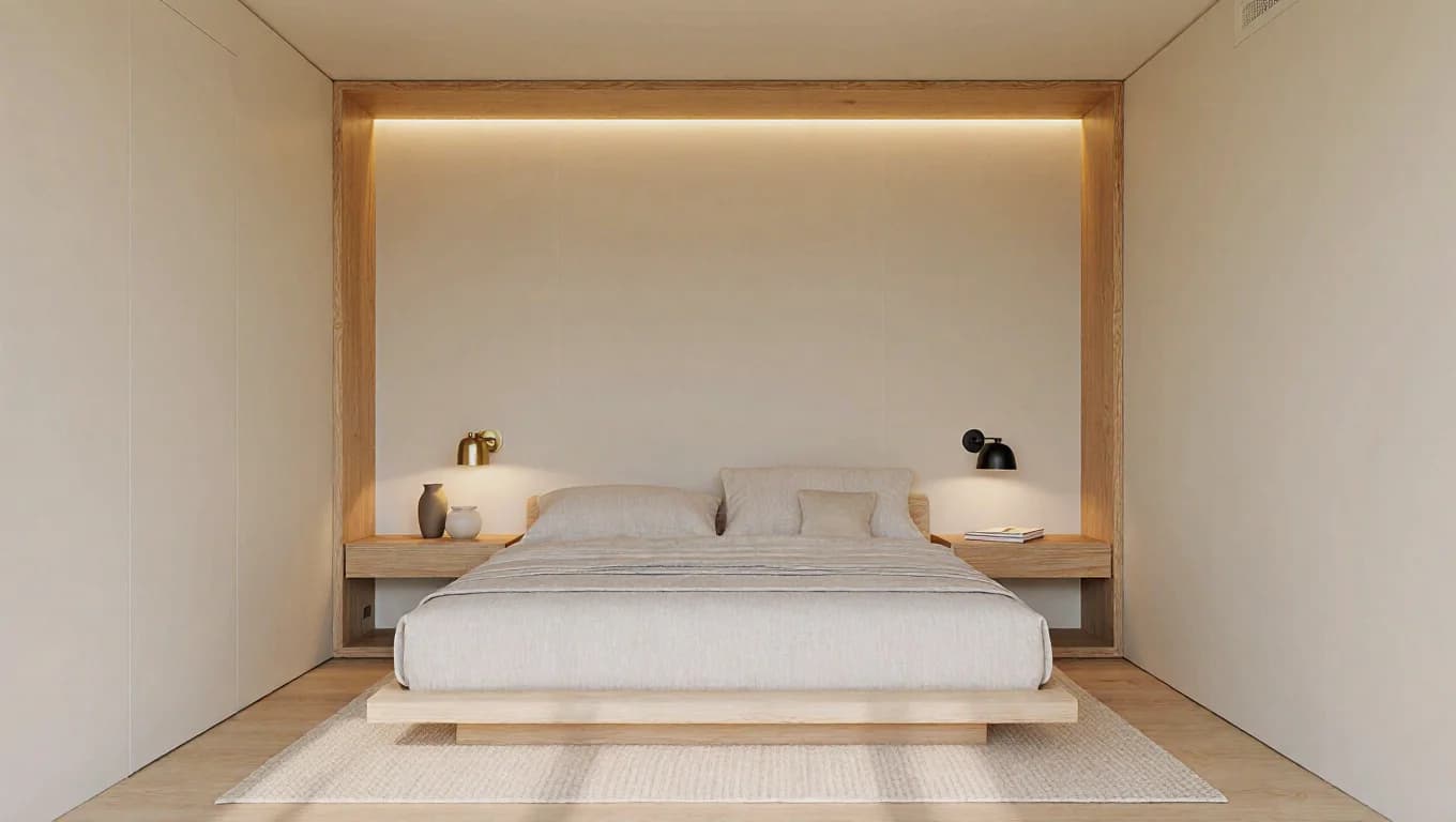 Niche tête de lit en placo : l’astuce architecturale pour transformer votre chambre en suite d’hôtel