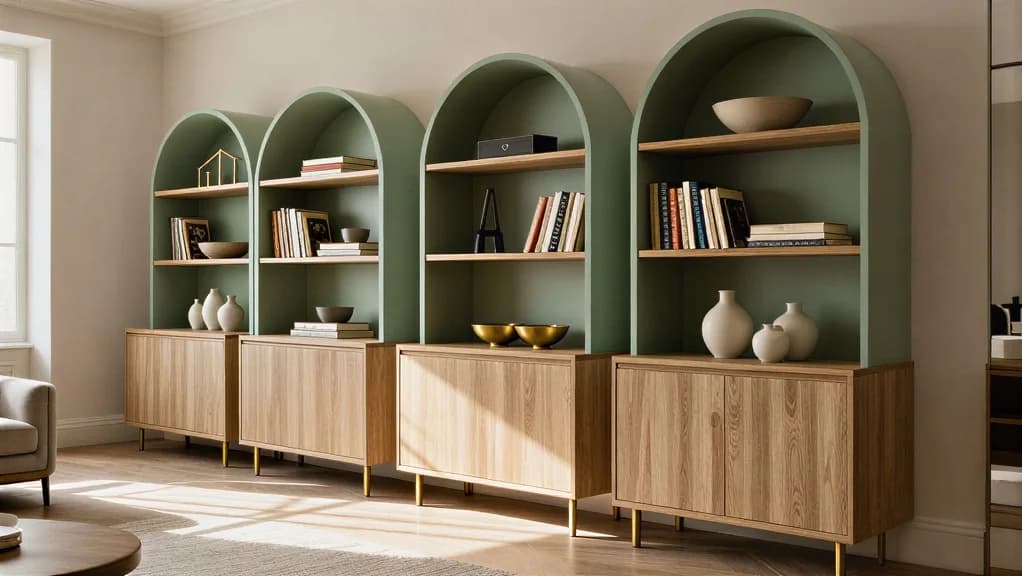 Meubles de rangement tendance 2025: design durable