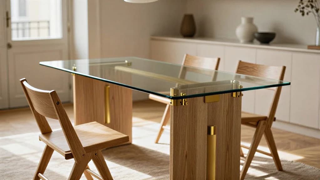 Table gain de place: choisir pour petit espace