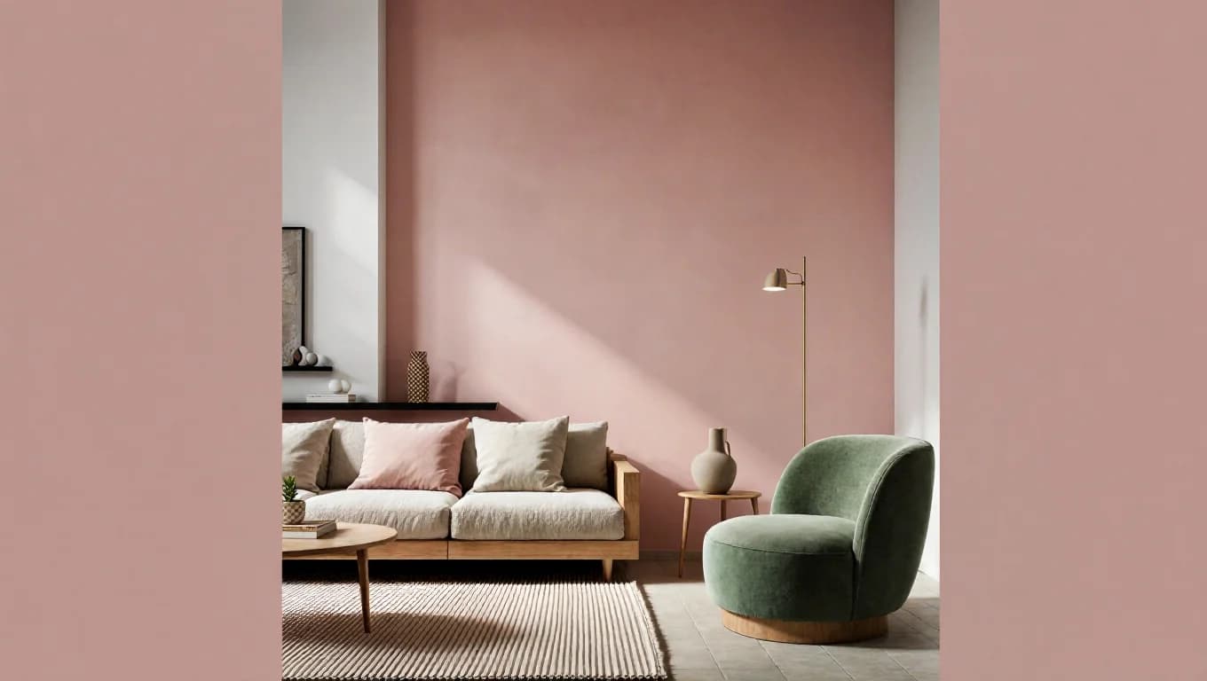 Rose poudré : la couleur stratégique pour un intérieur élégant, lumineux et intemporel